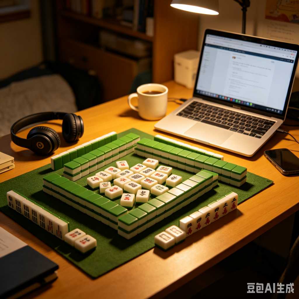 board game night mahjong set
