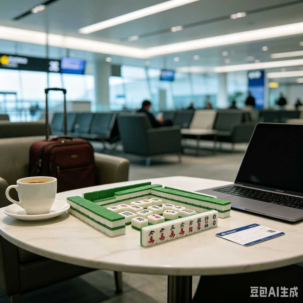 transparent mini mahjong set