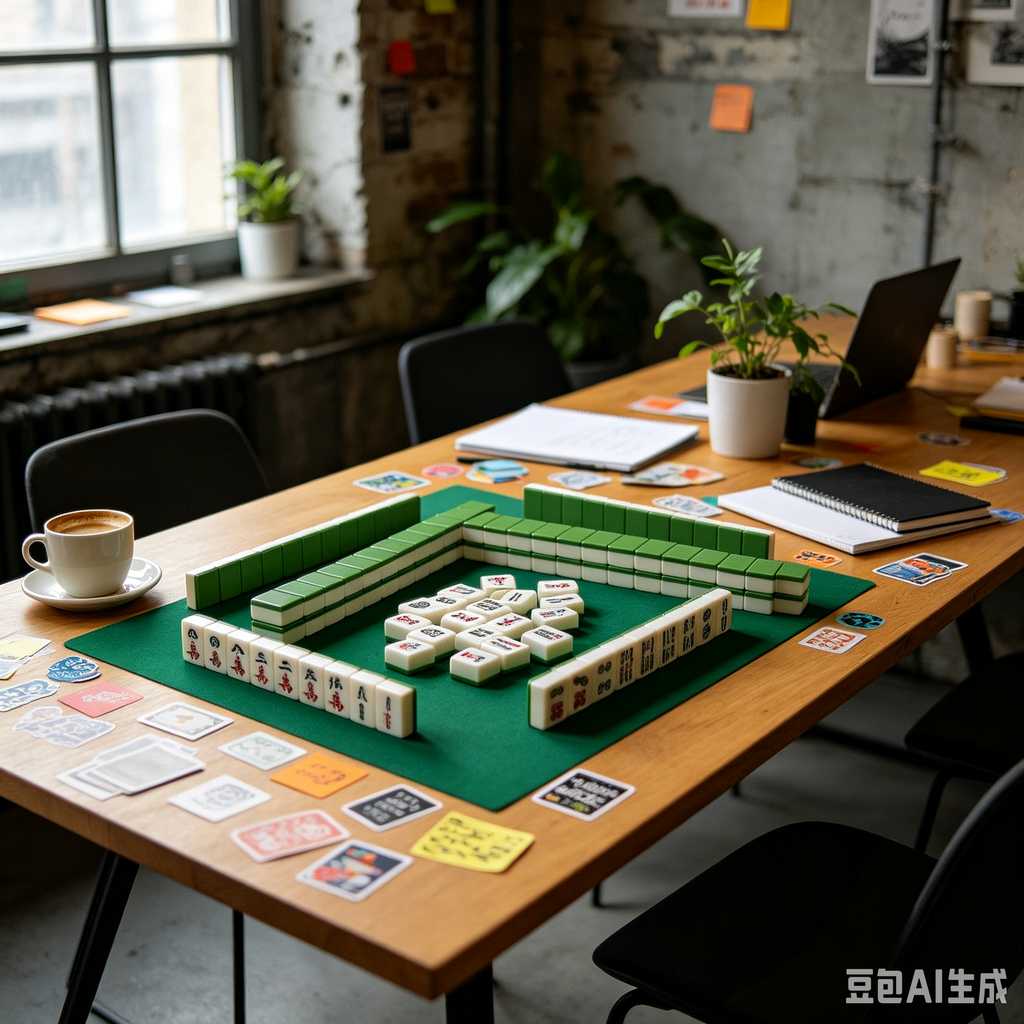 lightweight mahjong tile set