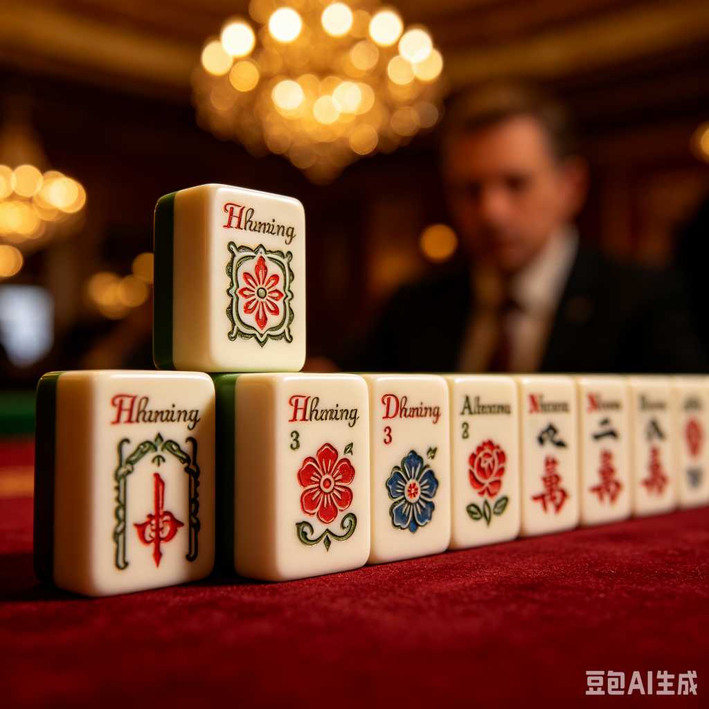 small portable mahjong set